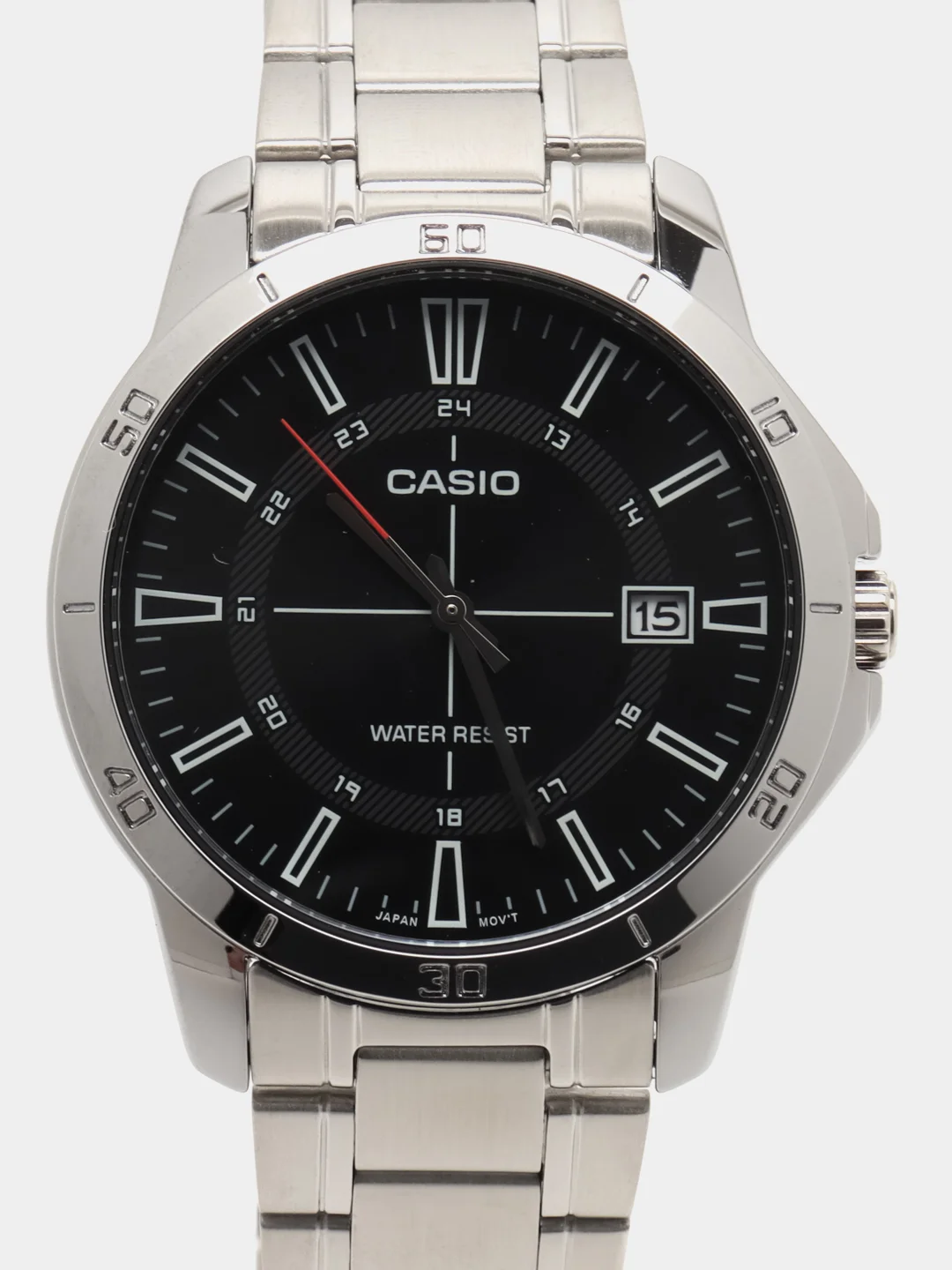Черный часы наручные CASIO Collection MTP-V004D