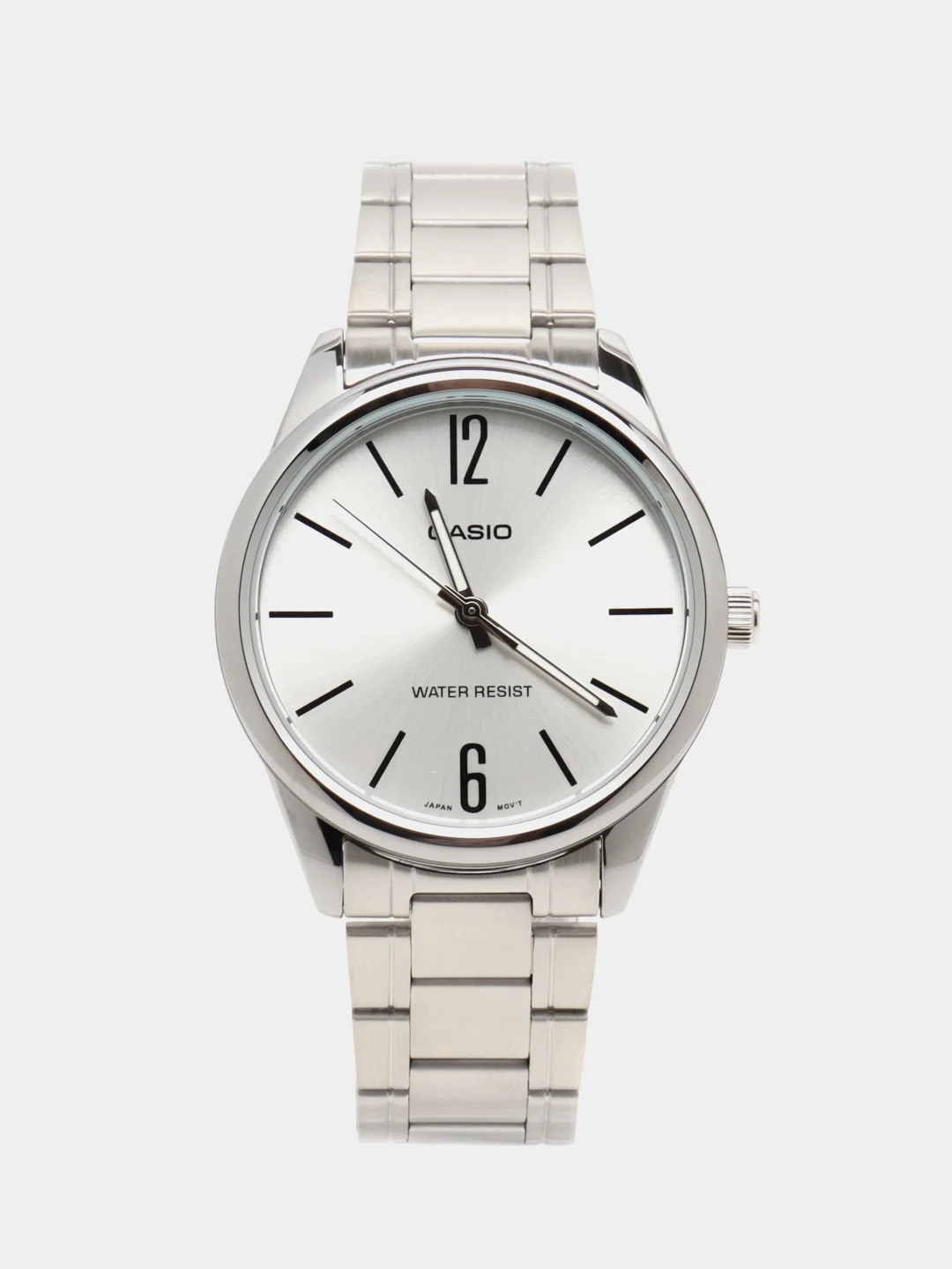 Серый металлик часы наручные Casio Collection MTP-V005