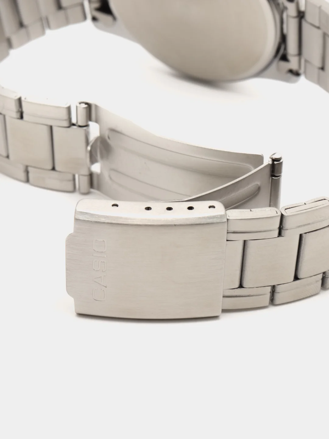 Серый металлик часы наручные Casio Collection MTP-V005