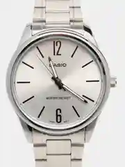 Серый металлик часы наручные Casio Collection MTP-V005