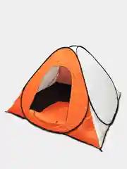 Палатка зимняя утепленная, автомат, оранжевая, 200 х 200 х 135 см