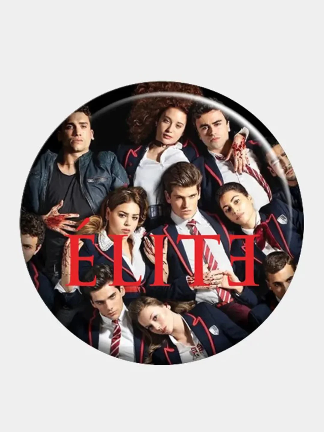 Коралловый значки "NETFLIX"