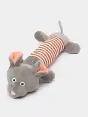 Игрушка для собак, мягкая с пищалкой, Крыса