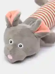 Игрушка для собак, мягкая с пищалкой, Крыса