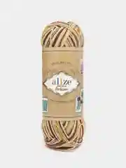 Карамельный пряжа Носочная Alize Superwash Artisan 75% шерсть, 25% полиамид, 100 г, 420 м
