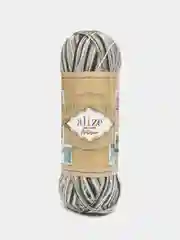 Светло-бежевый пряжа Носочная Alize Superwash Artisan 75% шерсть, 25% полиамид, 100 г, 420 м