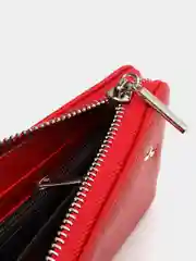 Алый кошелёк женский