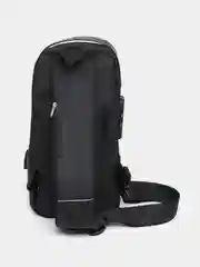 Коричневый мини-рюкзак с кодовым замком и USB зарядкой