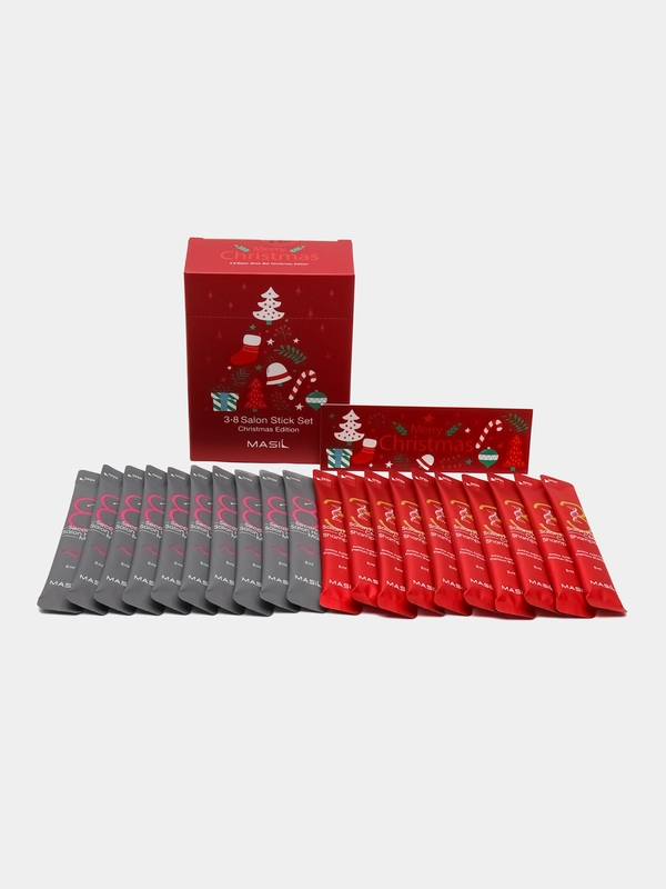 Подарочный набор MASIL 8 SECONDS SALON HAIR MASK, 3 SALON SHAMPOO, Корея