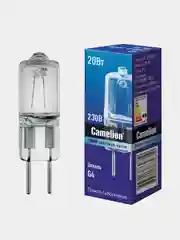 Галагенная лампа Camelion JD 20W G4  5шт