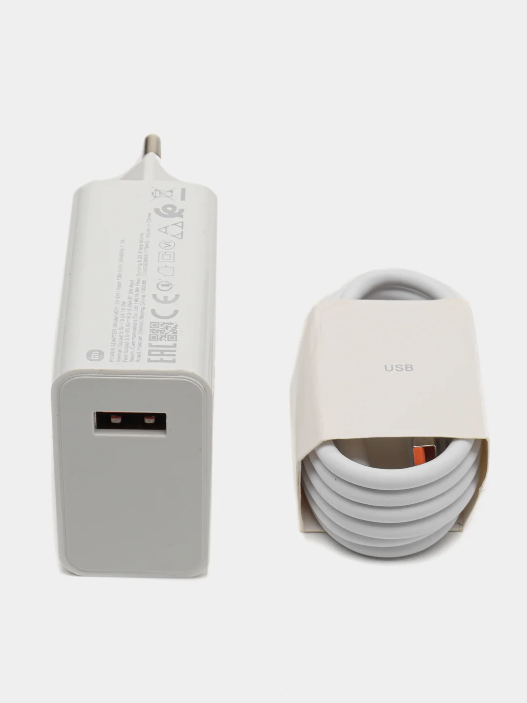Зарядное устройство MI 33W, 67W, 120W с кабелем Type-C