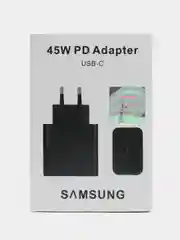 Белый сетевое зарядное устройство Type-C, 45W