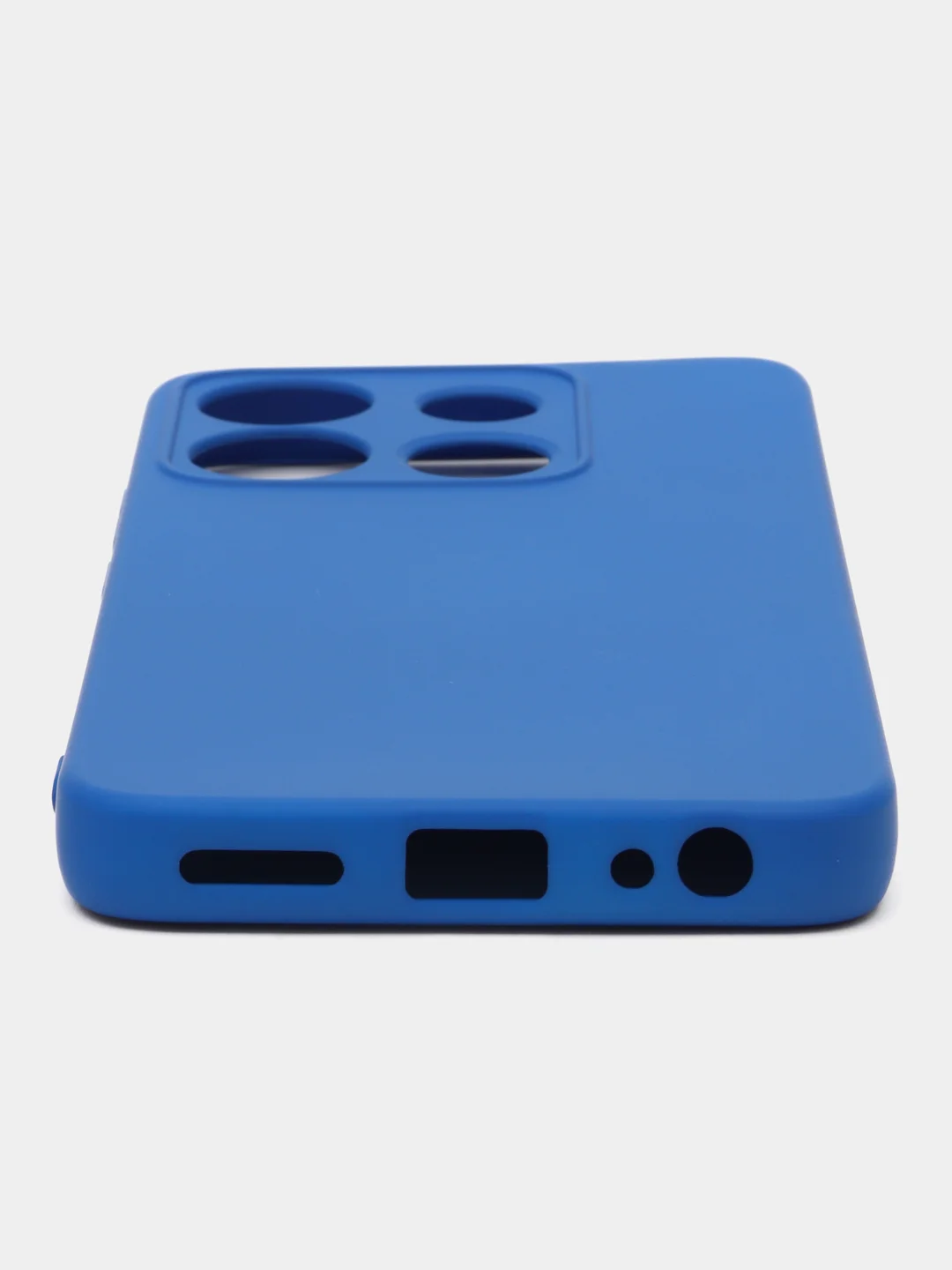 Синий чехол для Infinix SMART 7 HD (Инфиникс Смарт 7 ХД), Silicone Case