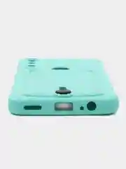Бирюзовый чехол на Huawei P Smart Z, Honor 9X, 9X Premium, силиконовый, с карманом для карты