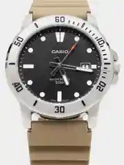 Песочный хаки часы наручные CASIO Collection MTP-VD01