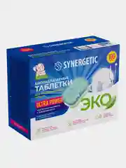 Таблетки для посудомоечных машин SYNERGETIC ULTRA POWER 100 шт