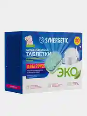 Таблетки для посудомоечных машин SYNERGETIC ULTRA POWER 100 шт