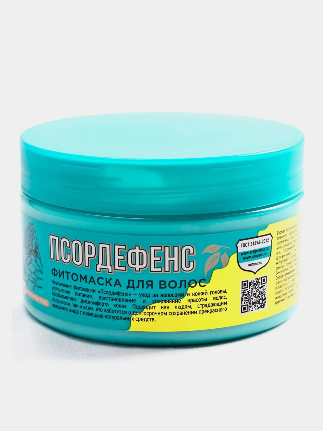 Фитомаска для волос Псордефенс от производителей крема Антипсориаз