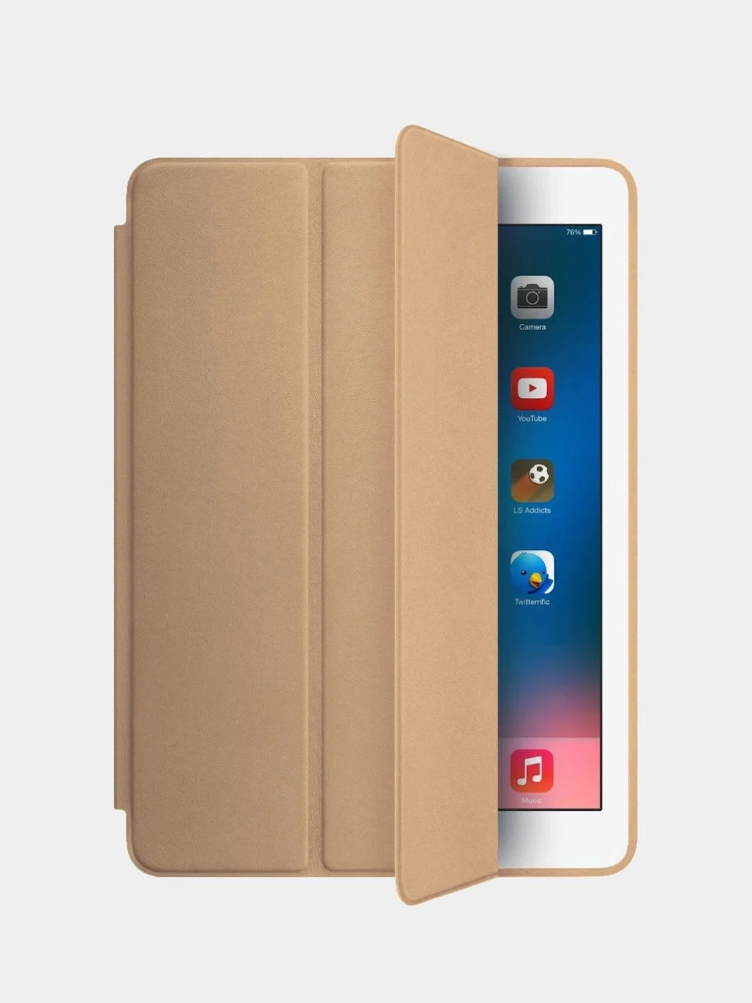 Золотой чехол-книжка iPad Mini 5 (2019)