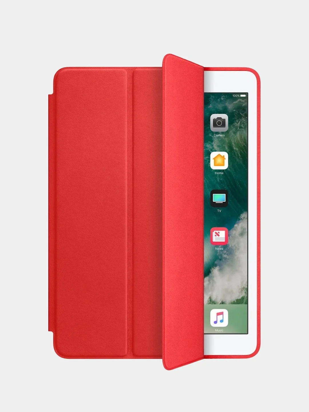 Красный чехол-книжка iPad Mini 5 (2019)