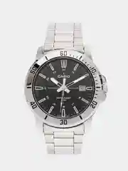 Серый металлик часы наручные CASIO Collection MTP-VD01