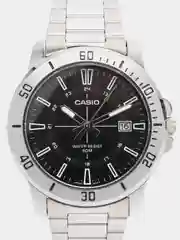 Серый металлик часы наручные CASIO Collection MTP-VD01