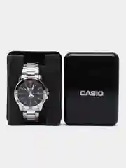 Серый металлик часы наручные CASIO Collection MTP-VD01