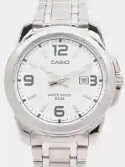 Белый часы наручные CASIO Collection MTP-1314