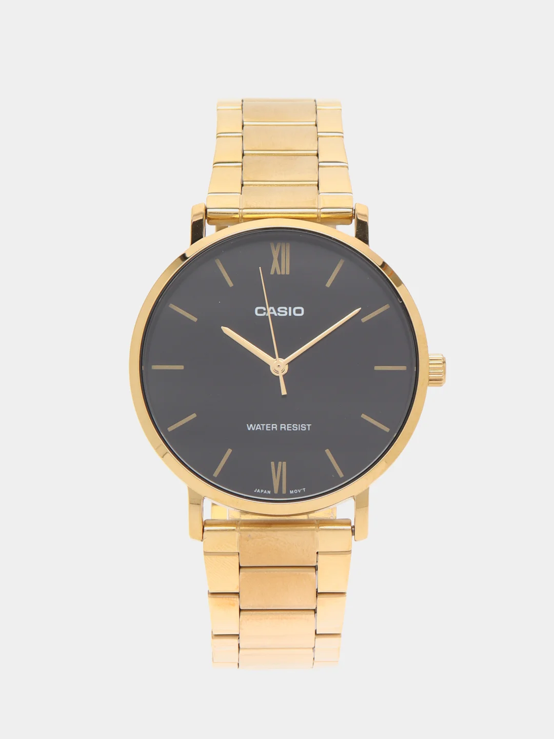 Золотой часы наручные CASIO Collection MTP-VT01
