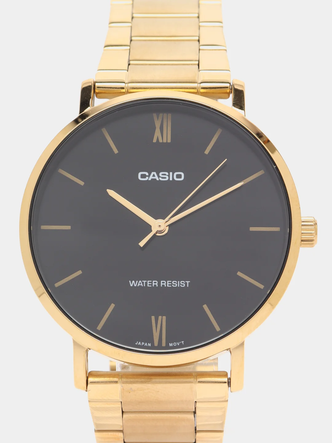 Золотой часы наручные CASIO Collection MTP-VT01