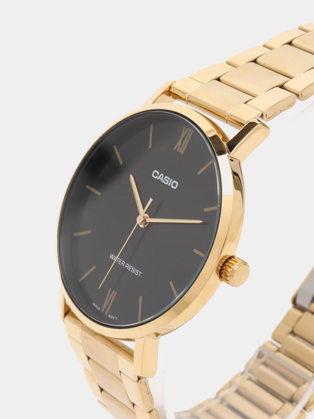 Золотой часы наручные CASIO Collection MTP-VT01