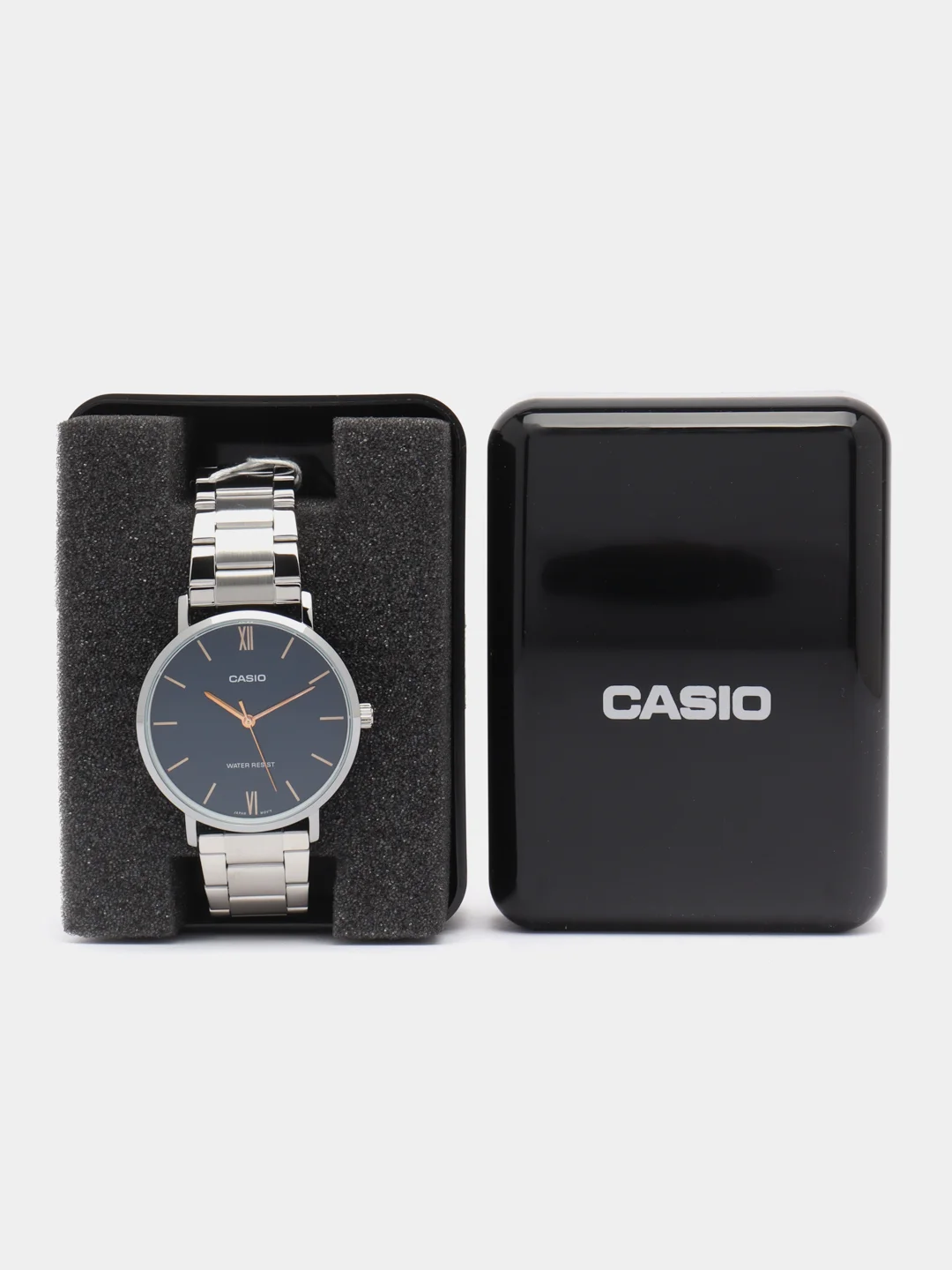 Синий часы наручные CASIO Collection MTP-VT01