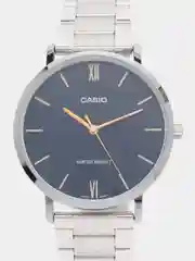 Синий часы наручные CASIO Collection MTP-VT01