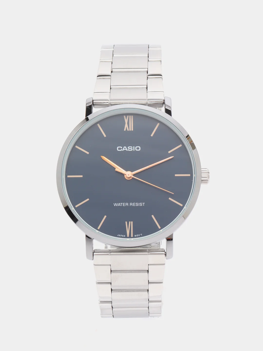 Синий часы наручные CASIO Collection MTP-VT01