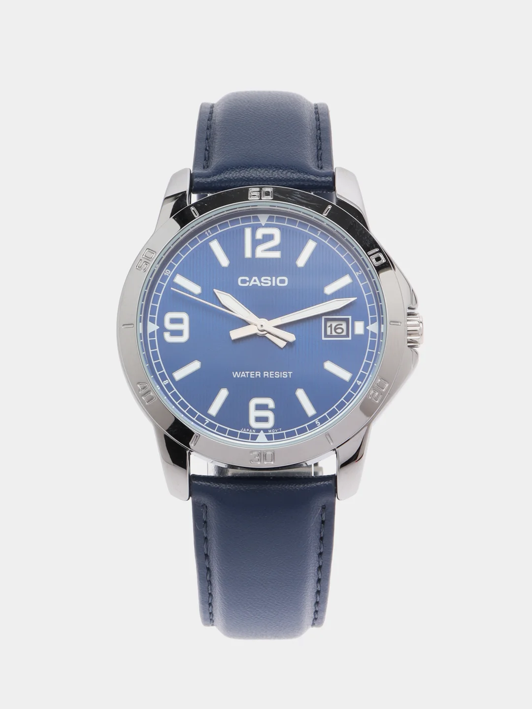 Синий часы наручные Casio Collection MTP-V004L