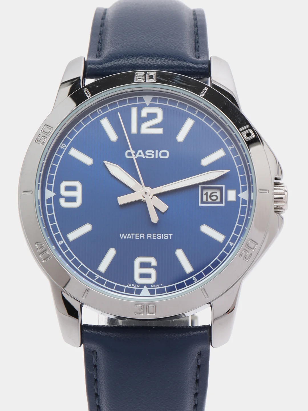 Синий часы наручные Casio Collection MTP-V004L