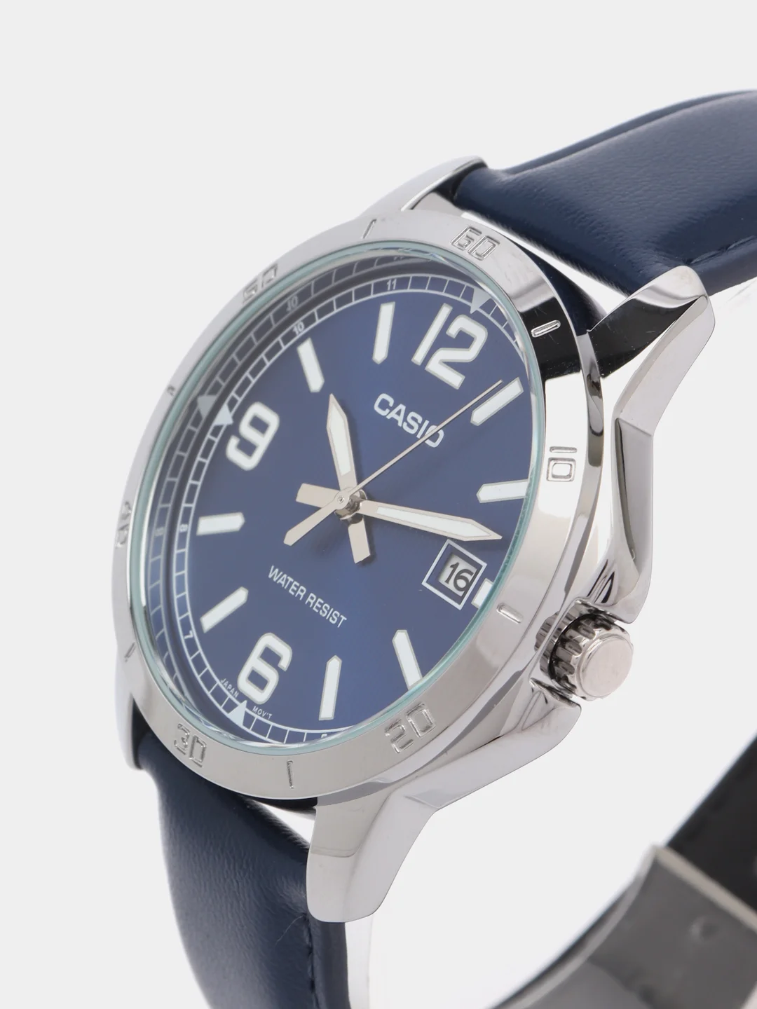 Синий часы наручные Casio Collection MTP-V004L