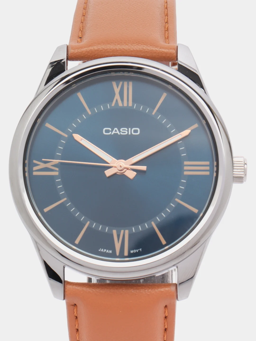 Коричневый часы наручные Casio Collection MTP-V005