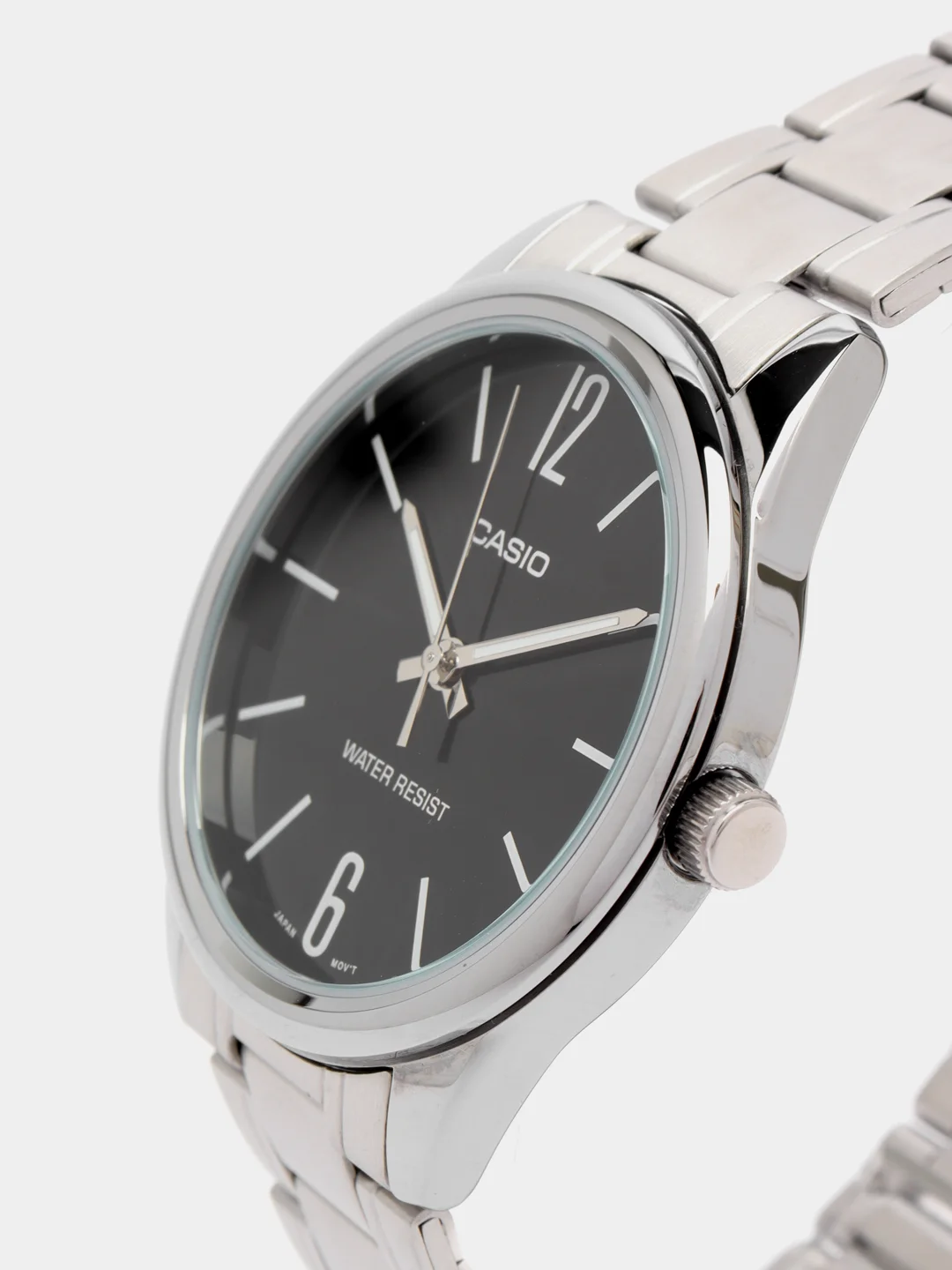Серебряный часы наручные Casio Collection MTP-V005