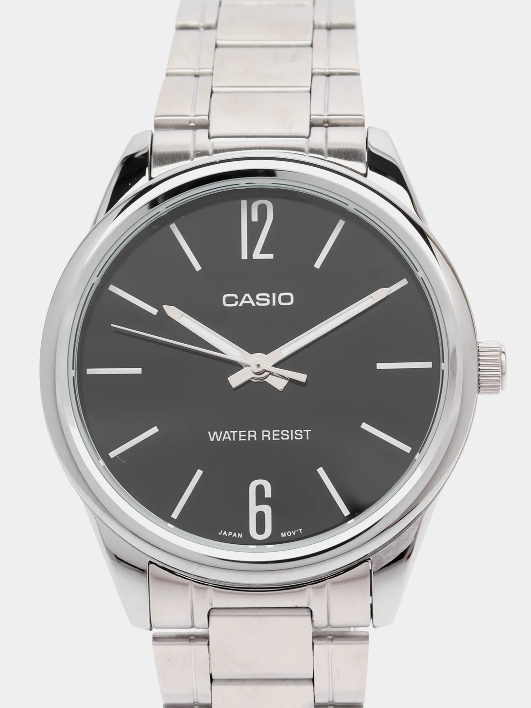 Серебряный часы наручные Casio Collection MTP-V005