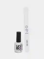 Белый набор: база для гель лака, топ, пилка OPI, 100/180 грит