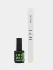 Зеленый набор: база для гель лака, топ, пилка OPI, 100/180 грит