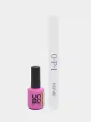 Фуксия набор: база для гель лака, топ, пилка OPI, 100/180 грит