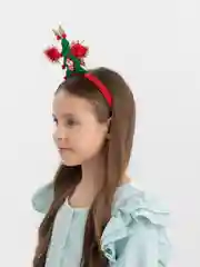 Вишнёвый ободок, диадема, корона для девочки, девушки, Новый год