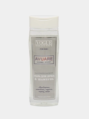 Гель для душа и шампунь 2 в 1 Vogue Collection "Avuare homme sport", мужской, 250 мл