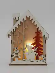 Новогодняя настольная световая фигура "Домик"