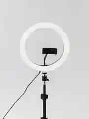 Кольцевая селфи лампа RGB, 26 см, на штативе, 1,6 м, с селфи-пультом