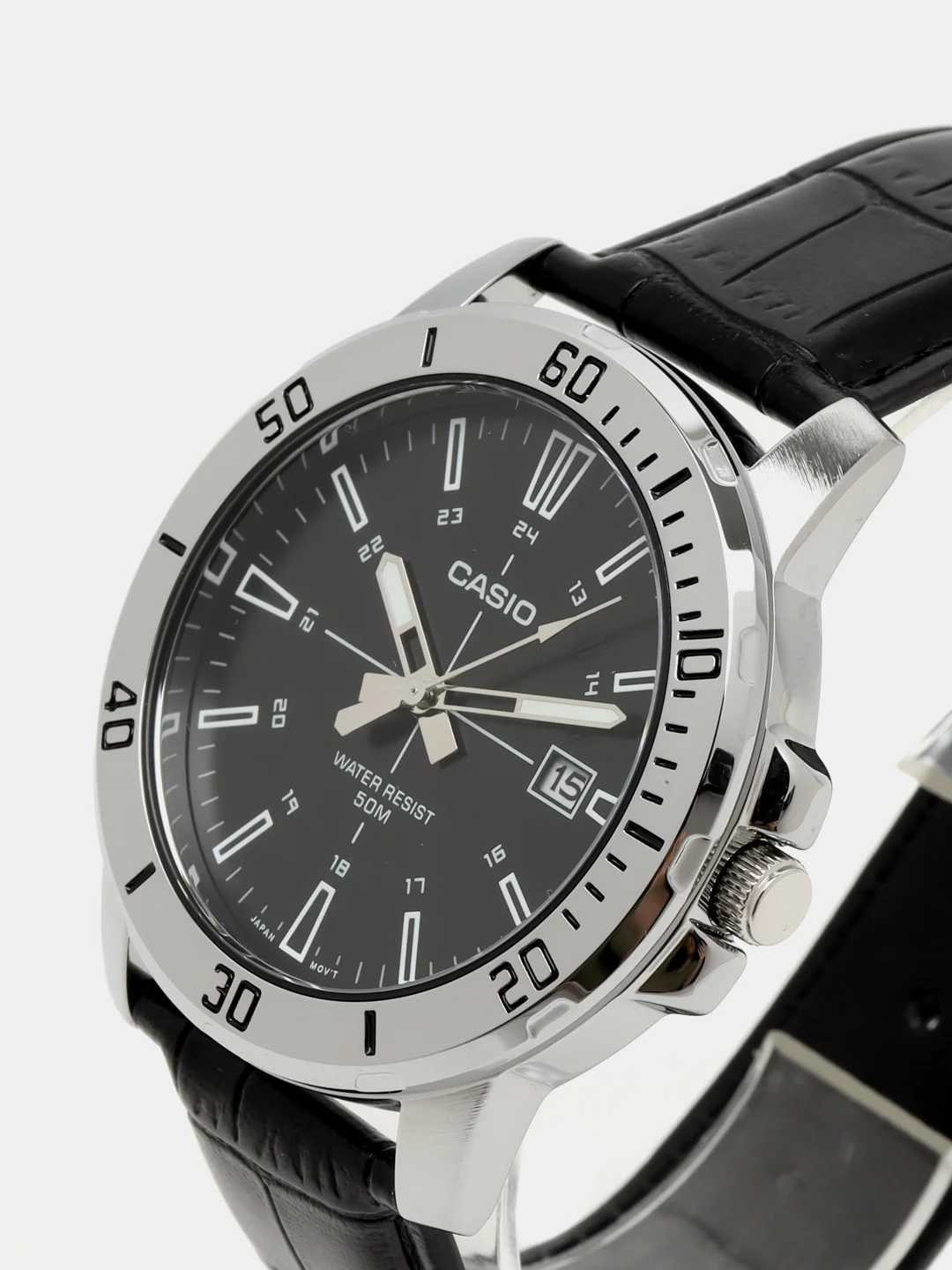 Серебряный часы наручные CASIO Collection MTP-VD01