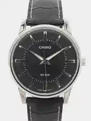 Черный часы наручные CASIO Collection MTP-1303