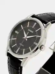 Черный часы наручные CASIO Collection MTP-1303